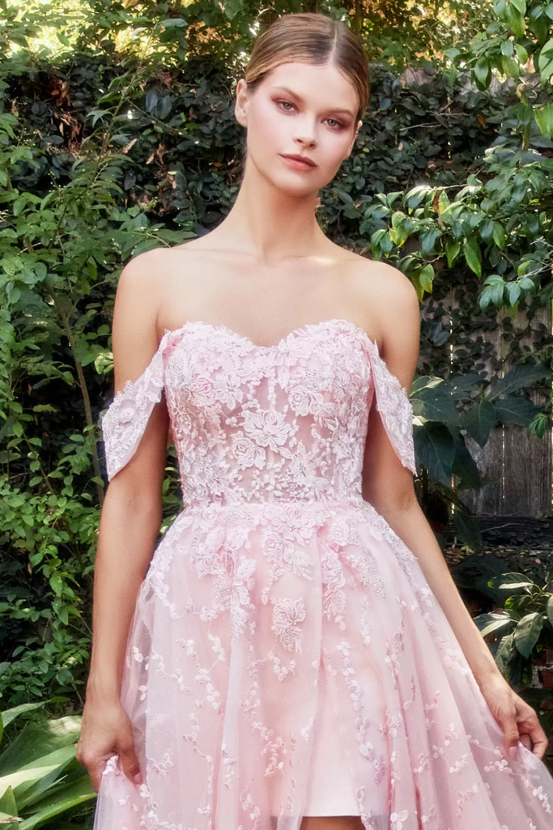 Fashion TP Kjoler Andrea & Leo Bouquet Lace Blush,Lilla