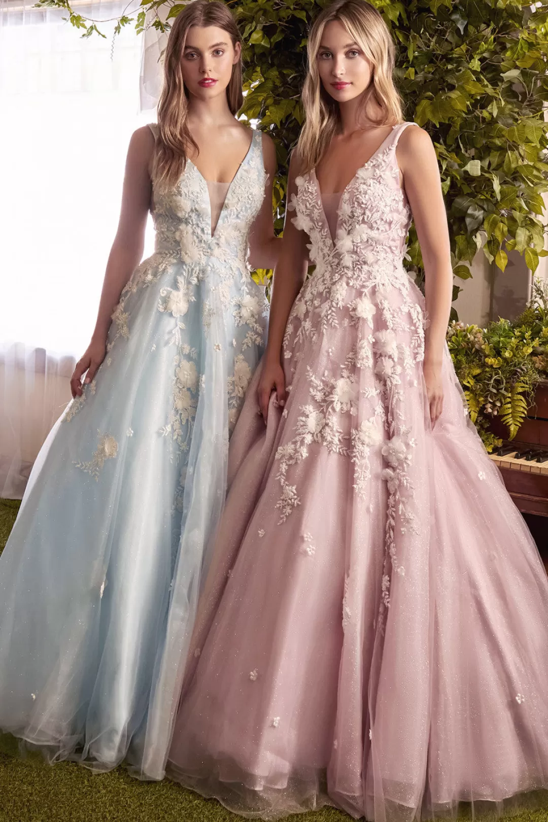 Best TP Kjoler Andrea & Leo Gardenia gown Blå,Mauve