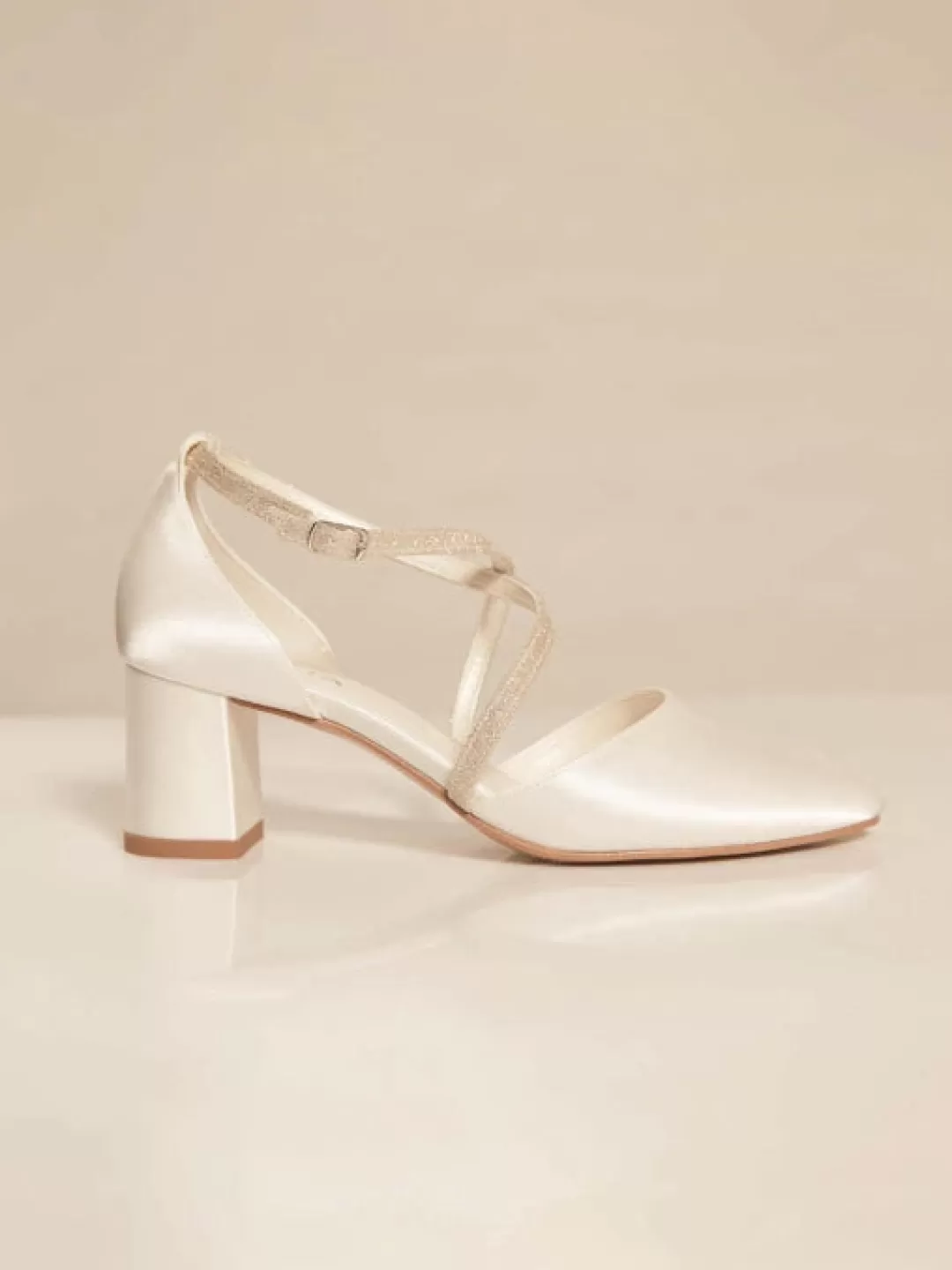 Online TP Kjoler Avalia - Daga Heeled Sandal - Satin