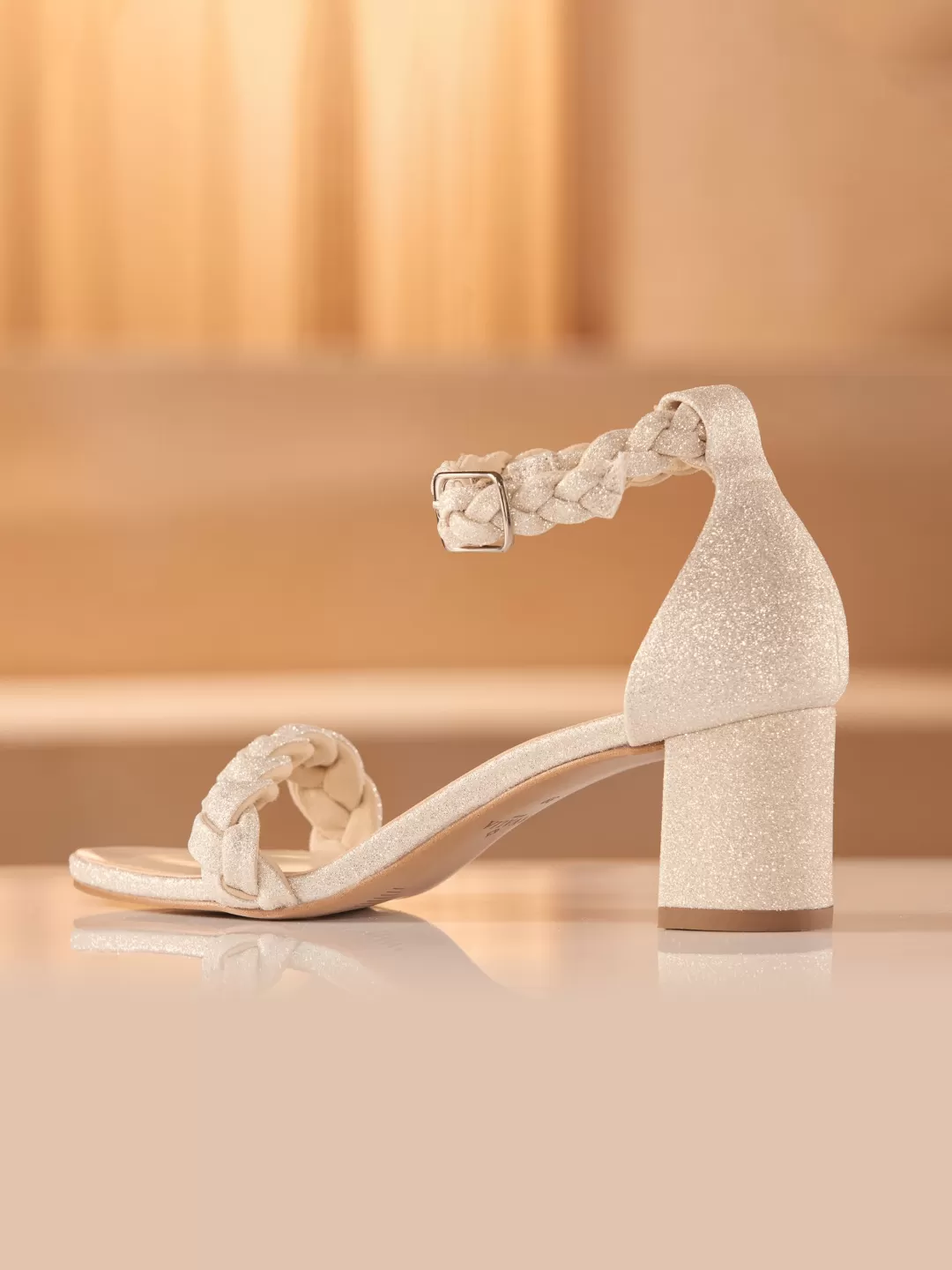 Flash Sale TP Kjoler Avalia - Lola Heeled Sandal - Gold Glitter