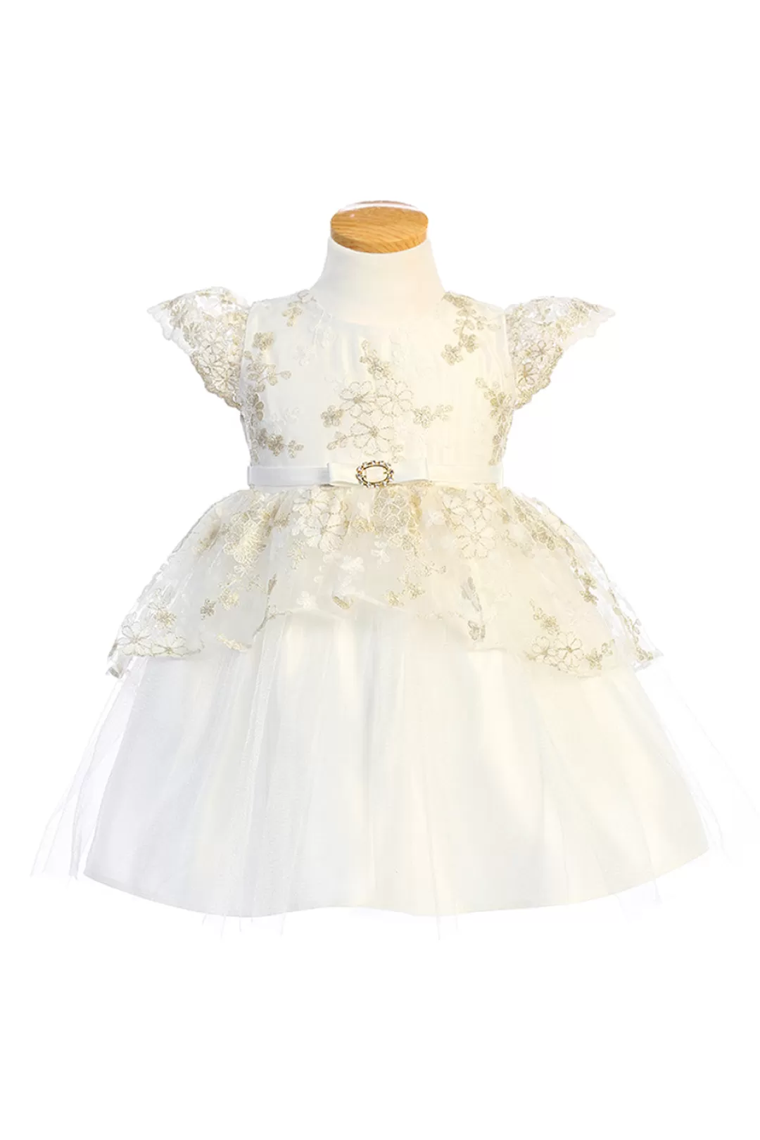 Shop TP Kjoler Babykjole SK832 Champagne,Hvid
