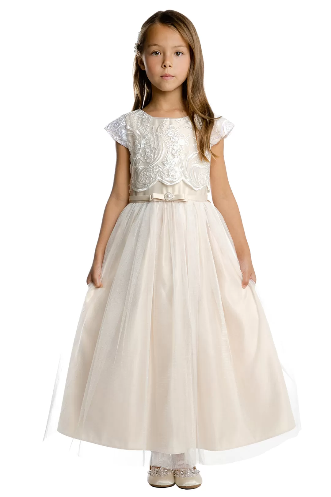 Best TP Kjoler Børnekjole SK947 Blush,Champagne