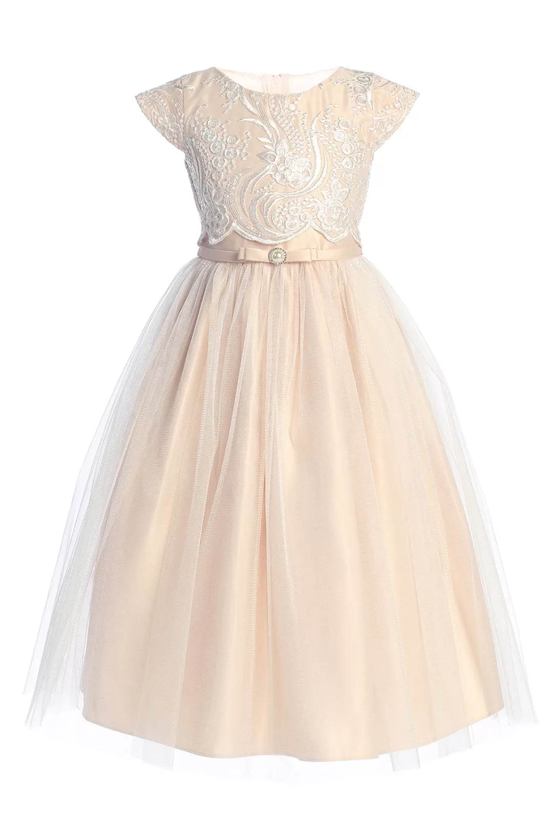 Best TP Kjoler Børnekjole SK947 Blush,Champagne