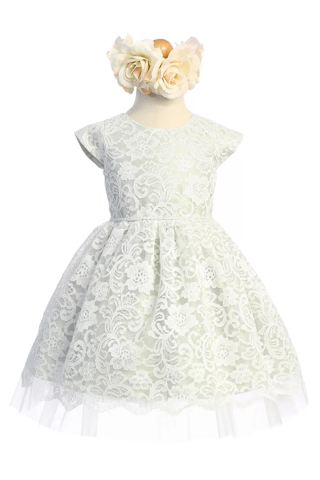Shop TP Kjoler Børnekjole SK923 Blush,Lilla,Offwhite,Sage