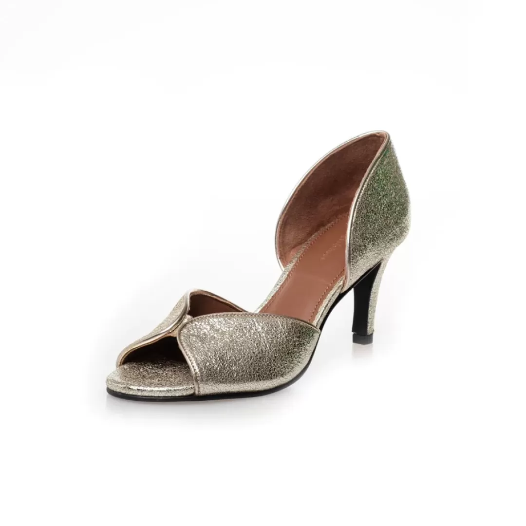 Discount TP Kjoler Copenhagen Shoes - Love And Peace Pumps - Gold