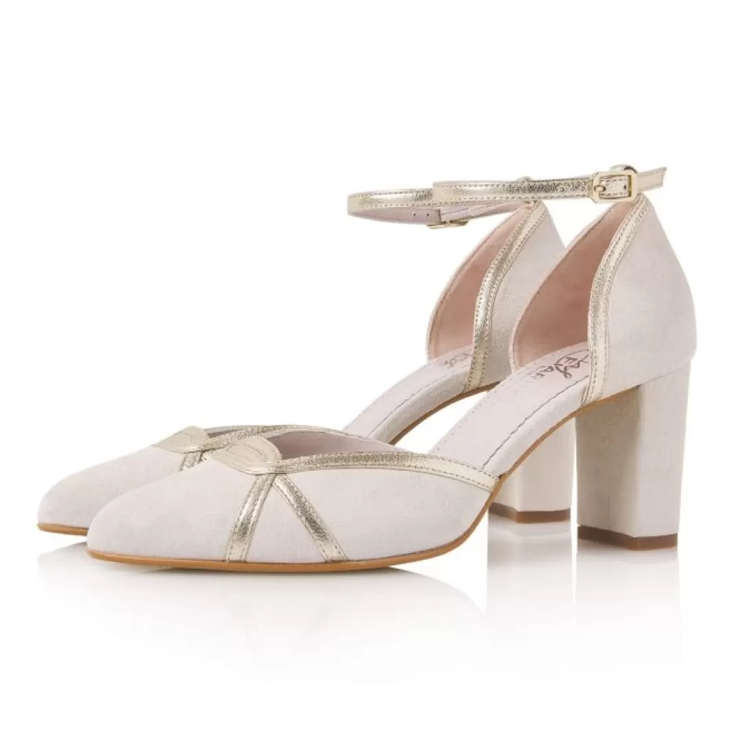 New TP Kjoler Fiarucci - Nowi Heeled Sandal - White