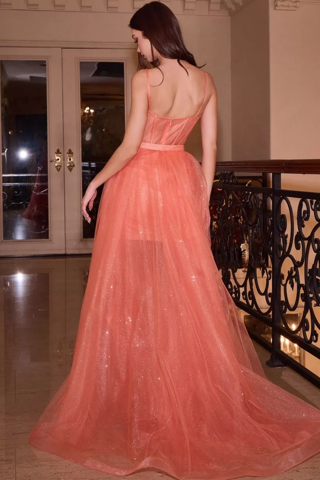 Best Sale TP Kjoler La Divine CB146 Orange,Pink