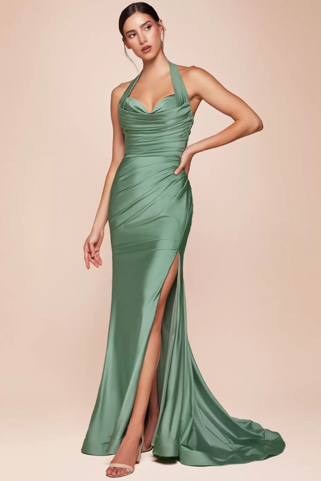 Sale TP Kjoler La Divine CD796 Blå,Pink,Champagne,Sage,Lysblå,SiennaRose