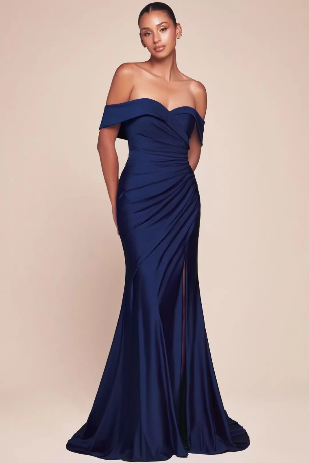 Cheap TP Kjoler La Divine CD790 offshoulders festkjole navy,Sort,Rød,Pink,Blå,Grøn,vinrød,Støvetblå