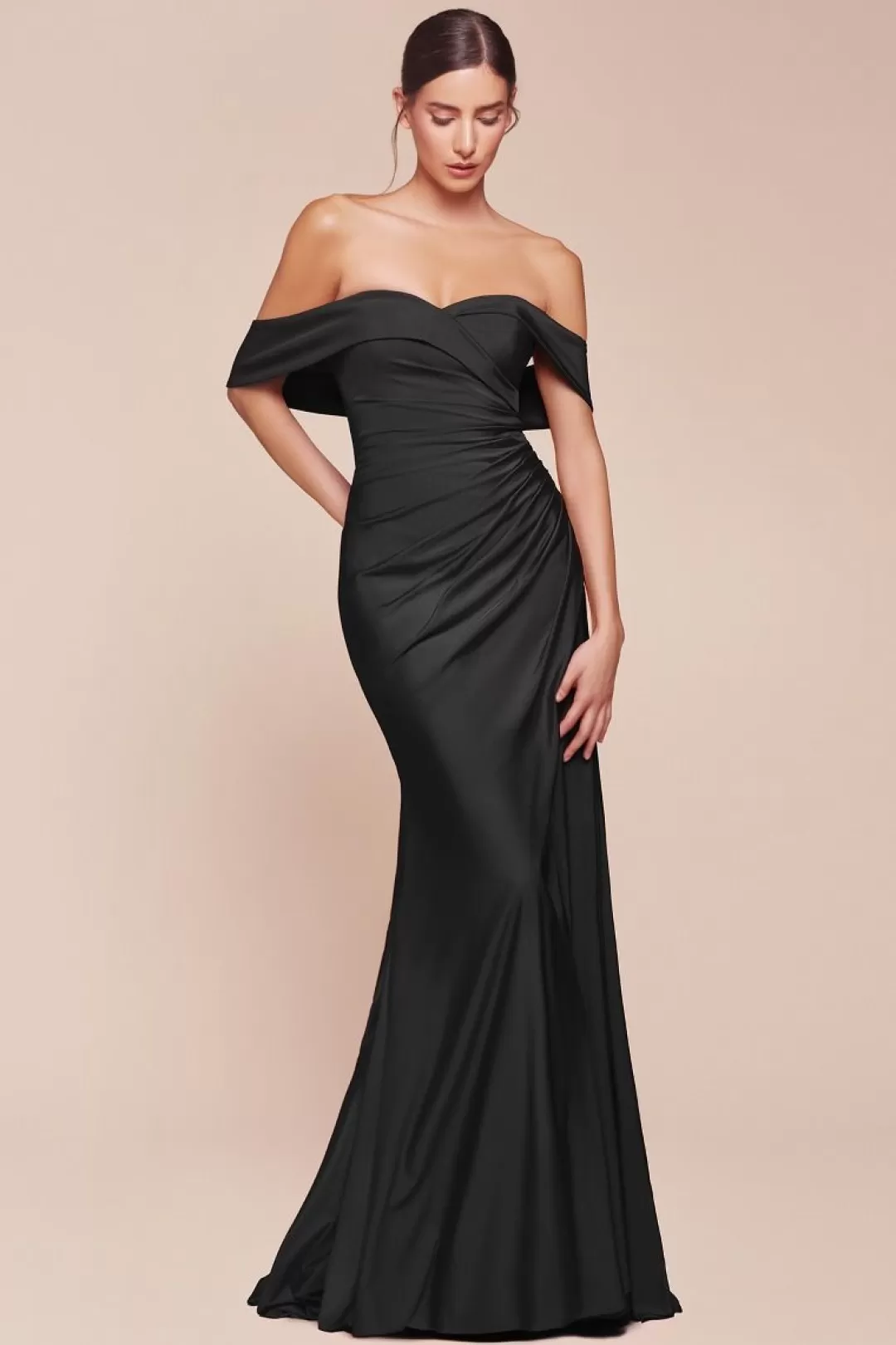 Cheap TP Kjoler La Divine CD790 offshoulders festkjole navy,Sort,Rød,Pink,Blå,Grøn,vinrød,Støvetblå