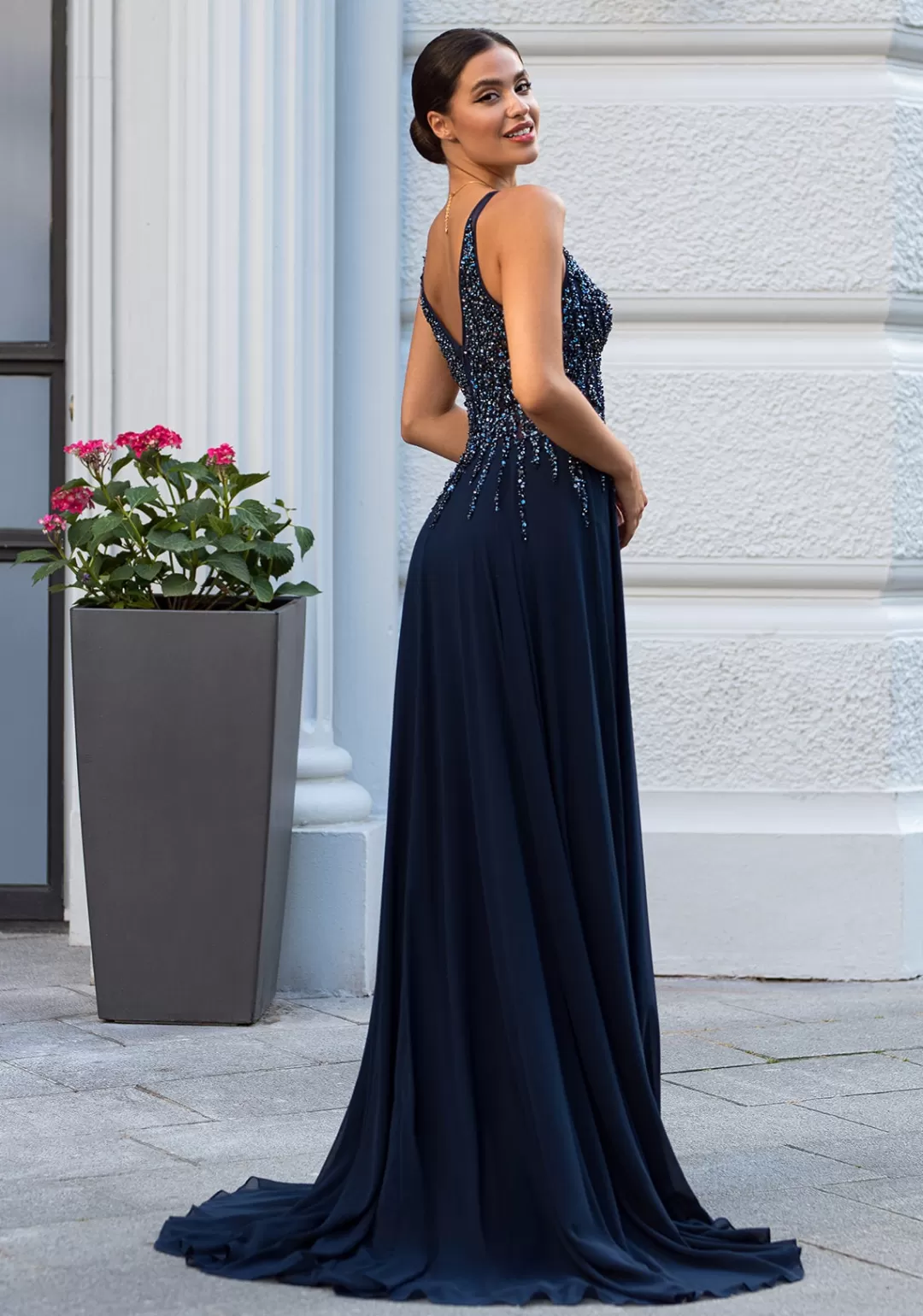 Fashion TP Kjoler Navy Christian Koehlert gallakjole 0549