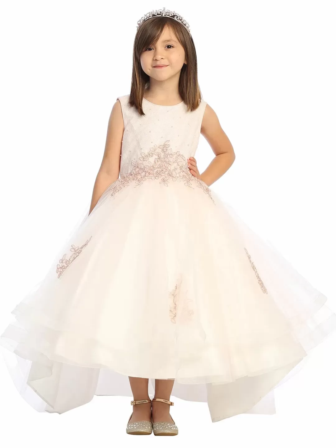Cheap TP Kjoler Rosa og lysblå prinsessekjole Blush,Lysblå