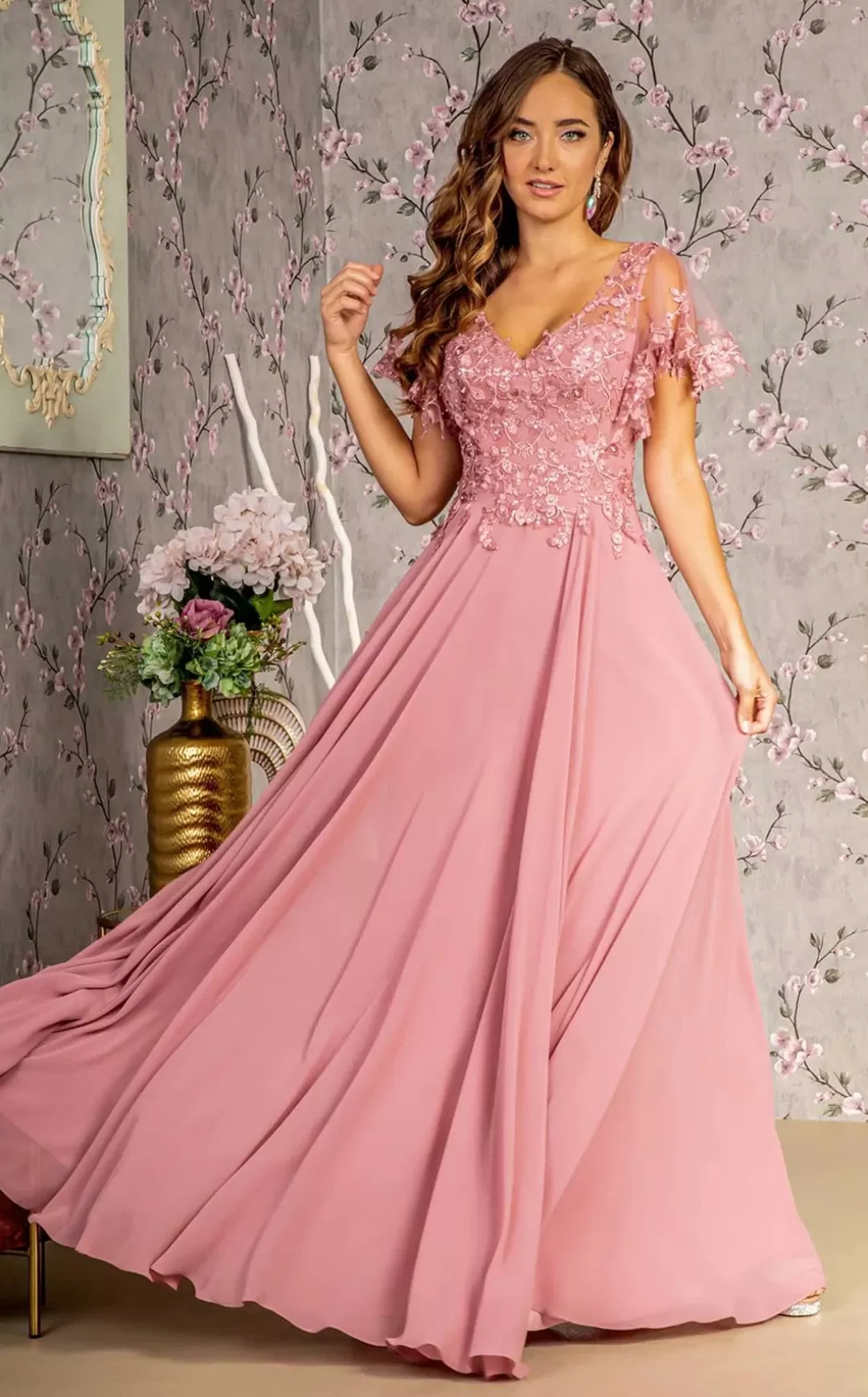 Cheap TP Kjoler Selskabskjole 3352 Mint,Rosa