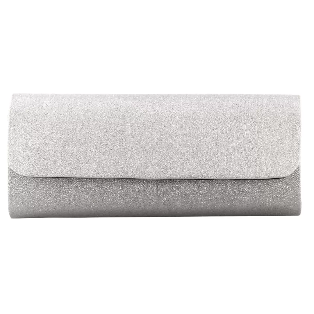 Flash Sale TP Kjoler Selskabstaske i sølv glitter B775