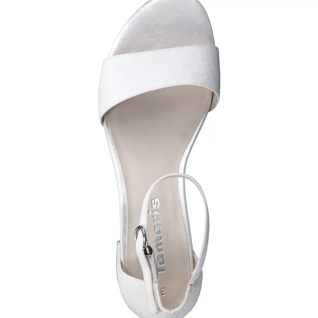 Store TP Kjoler Tamaris - 28295 Sandalette - White